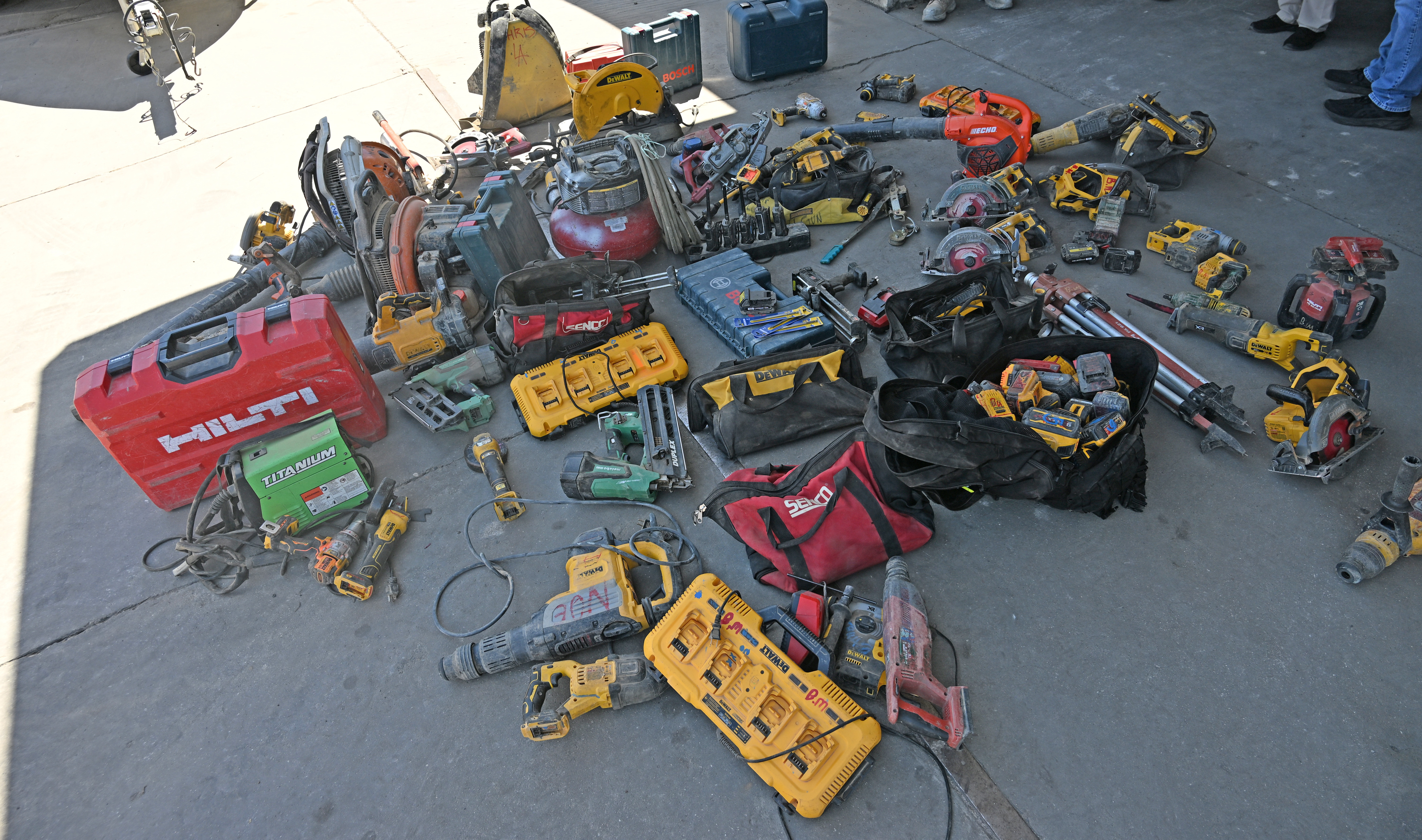 Stolen tools
