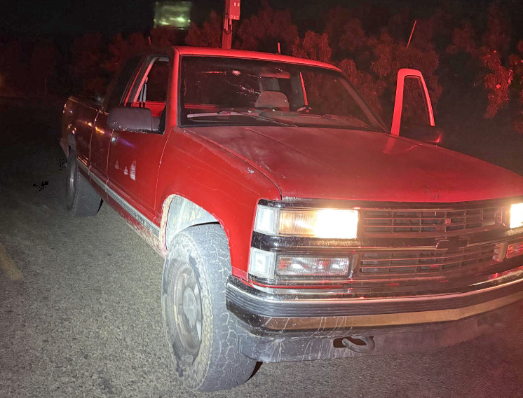 Stolen truck